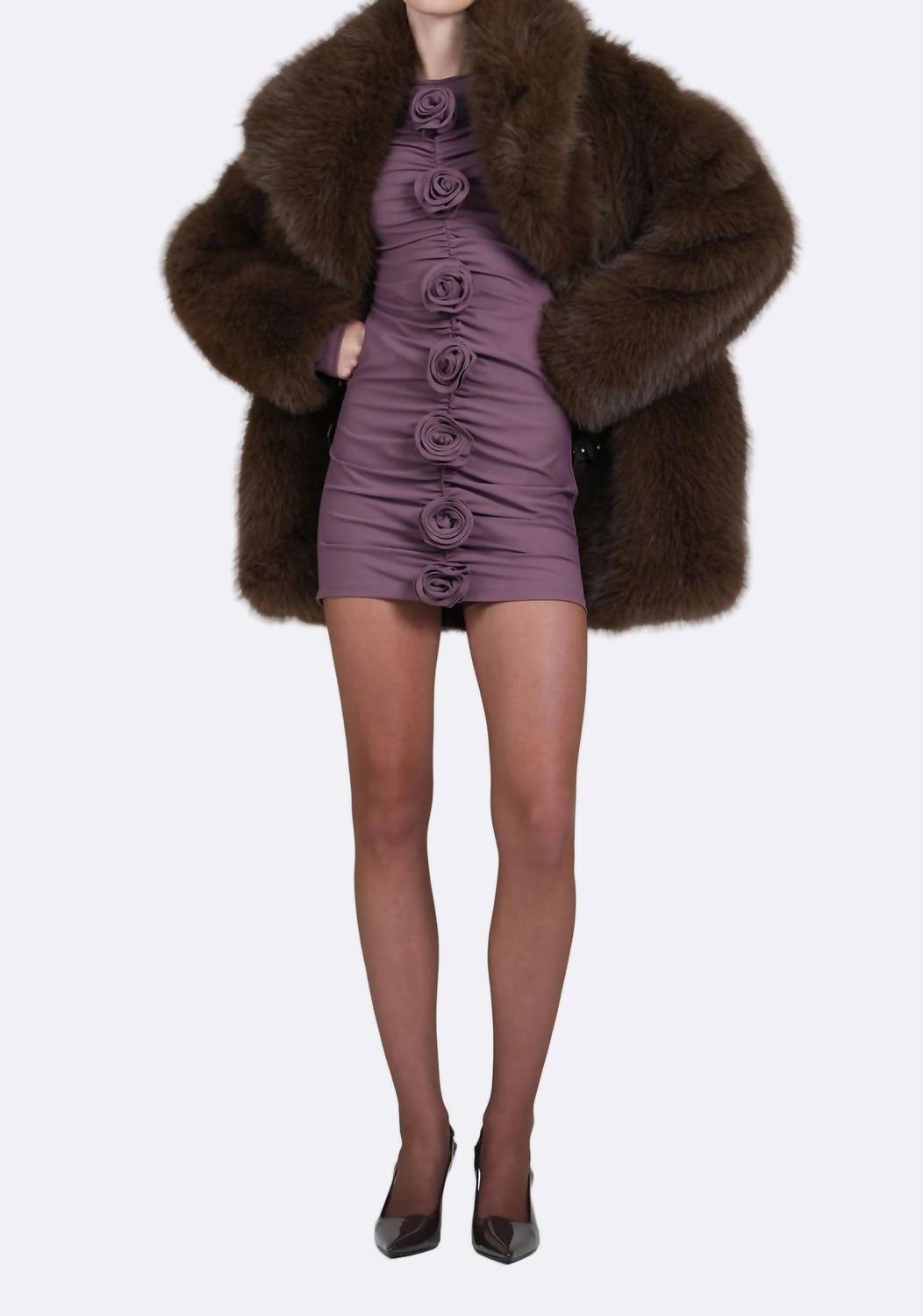 Nonchalant Label - Luma Long Sleeve Mini Dress