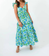 Sugarlips - Bivore Floral Tiered Maxi Dress