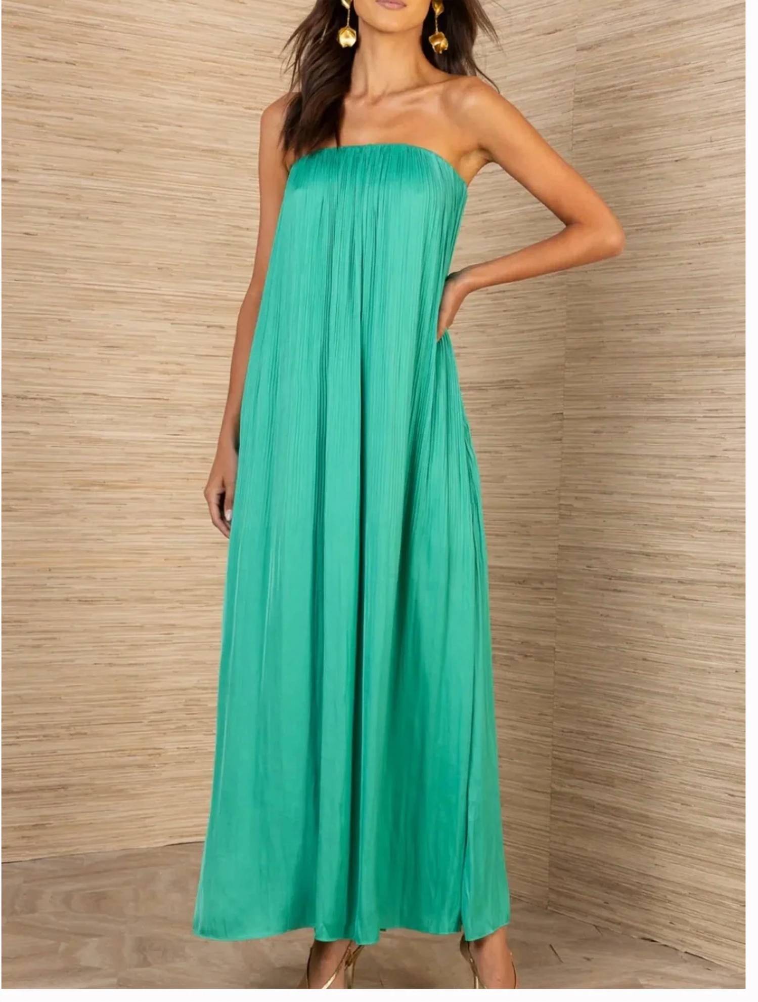 Hale Bob - Strapless Maxi Dress