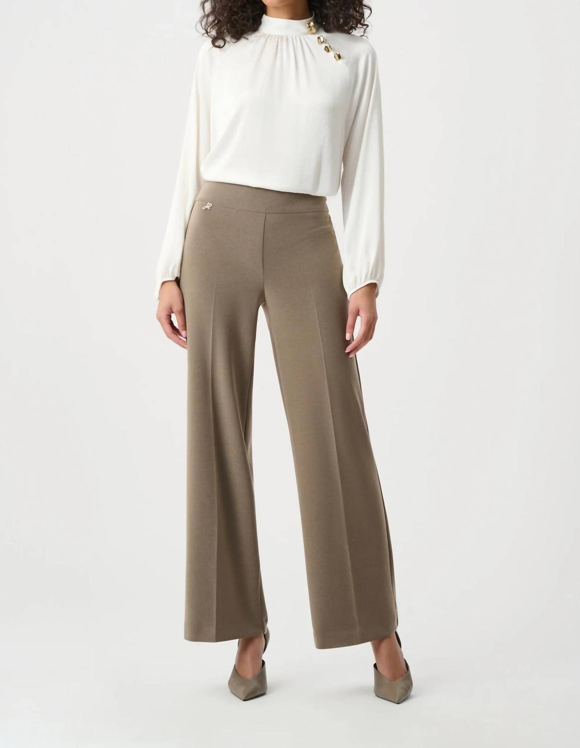 Joseph Ribkoff - Silky Knit Wide-leg Pull-on Pants