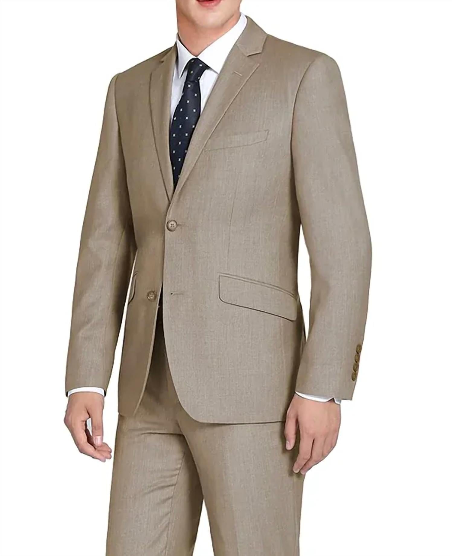 Renoir - Single Breasted Notch Lapel Suit Coat - Classic Fit