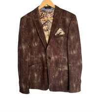 Carlos Amorin - Women Wool & Leather Blazer
