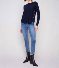 Charlie B - Boat Neck Sweater