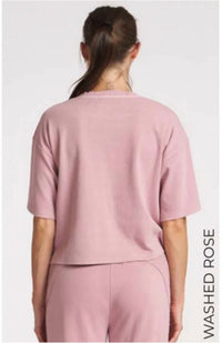 Thrive Societe - Women's Boxy Washed Rib Tee