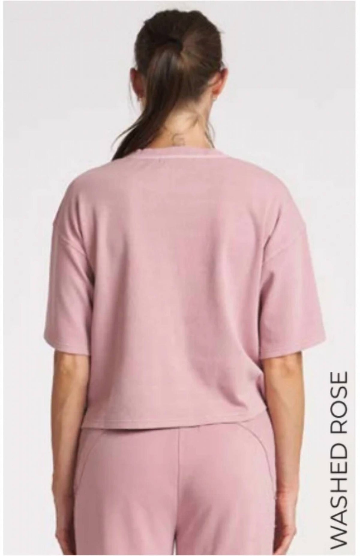 Thrive Societe - Women's Boxy Washed Rib Tee