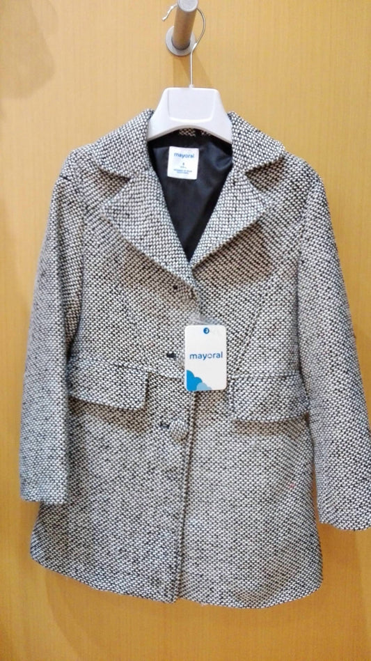 Mayoral - Girl's Tweed Coat