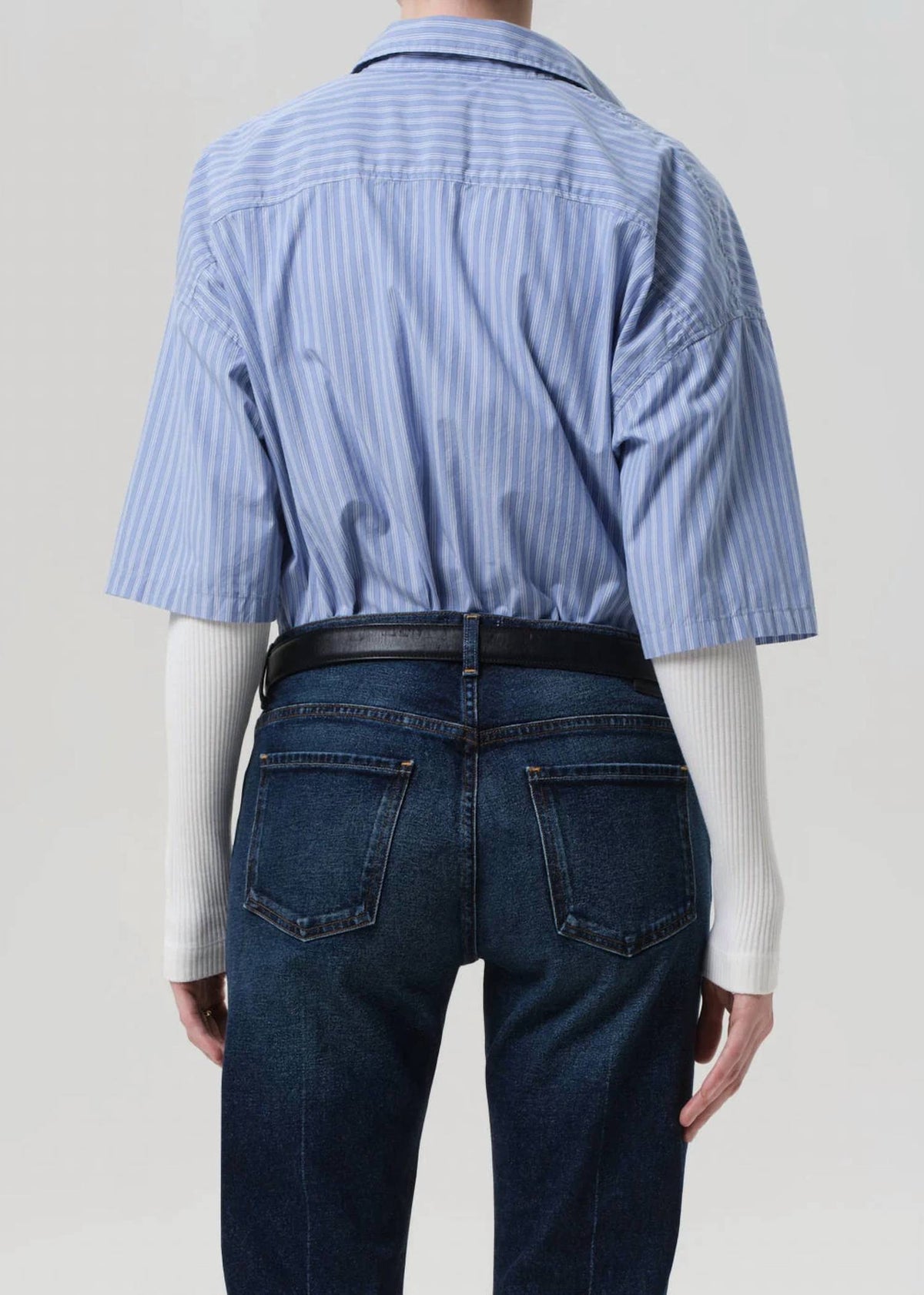 Citizens Of Humanity - Francis Cropped Button-up Shirt