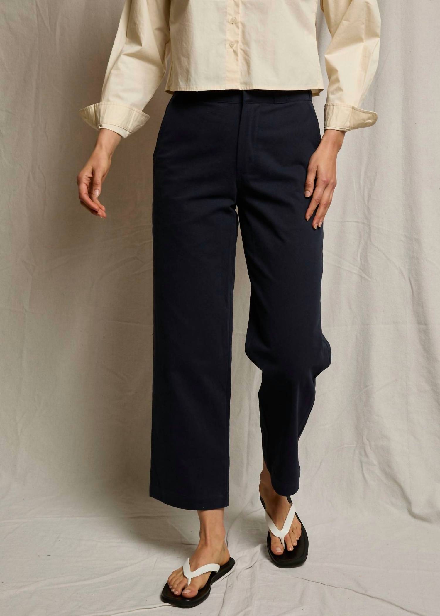 Perfectwhitetee - Pia Twill Pants