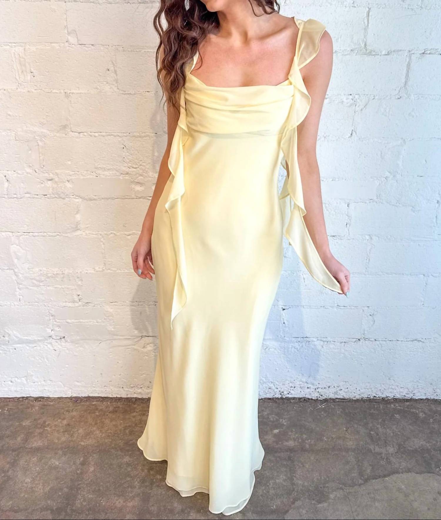 Cotton Candy La - The First Bloom Maxi Dress