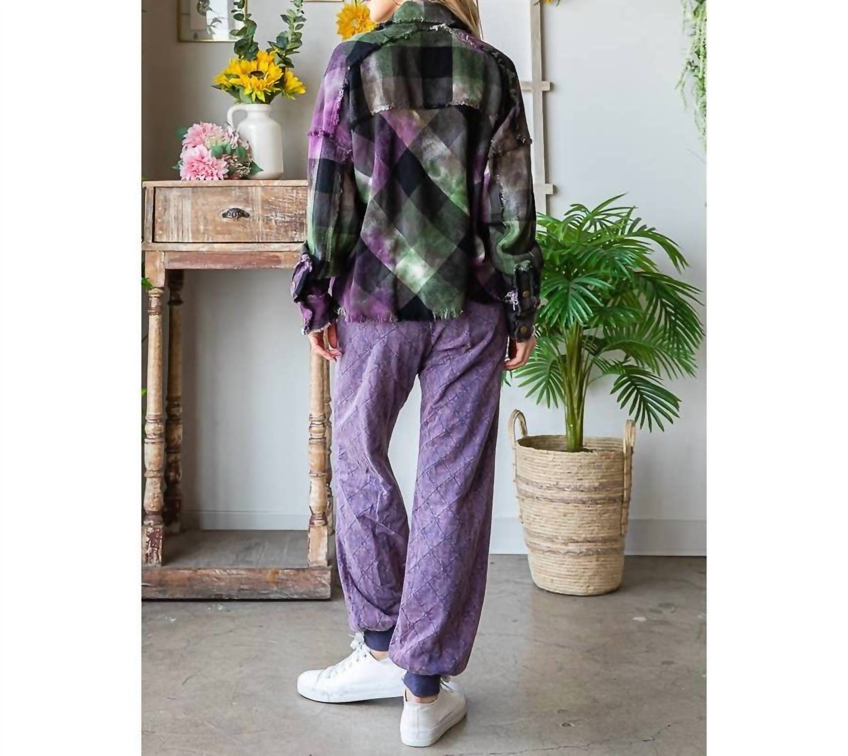 Oli & Hali - Dyed Buffalo Check Shirt