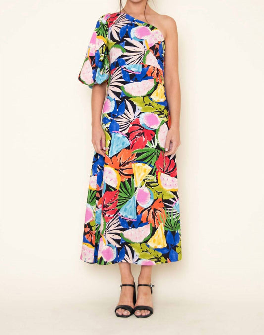 Fore Collection - One Shoulder Maxi Dress