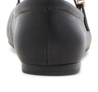 Dolce Vita Women's Reyes Toe Cap Flat in black - women's flats - alternate view