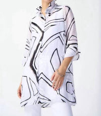Joseph Ribkoff - Abstract Blouse