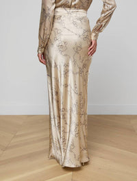 L'Agence - Ryker Silk Maxi Skirt