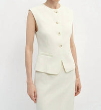 Rue Sophie - Elira Button Front Vest