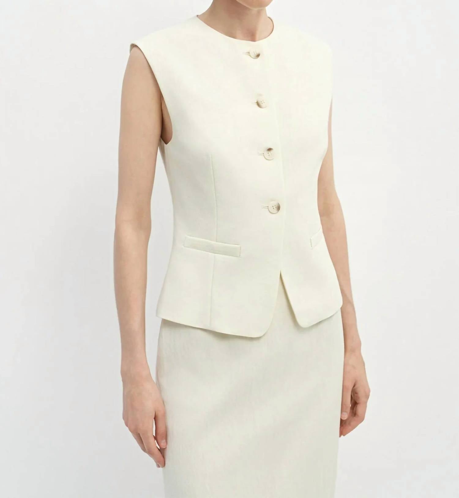 Rue Sophie - Elira Button Front Vest