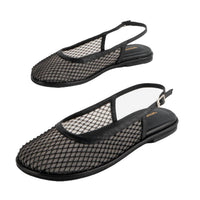 Intentionally Blank - Women Anna Mesh Slingback Ballet Flat