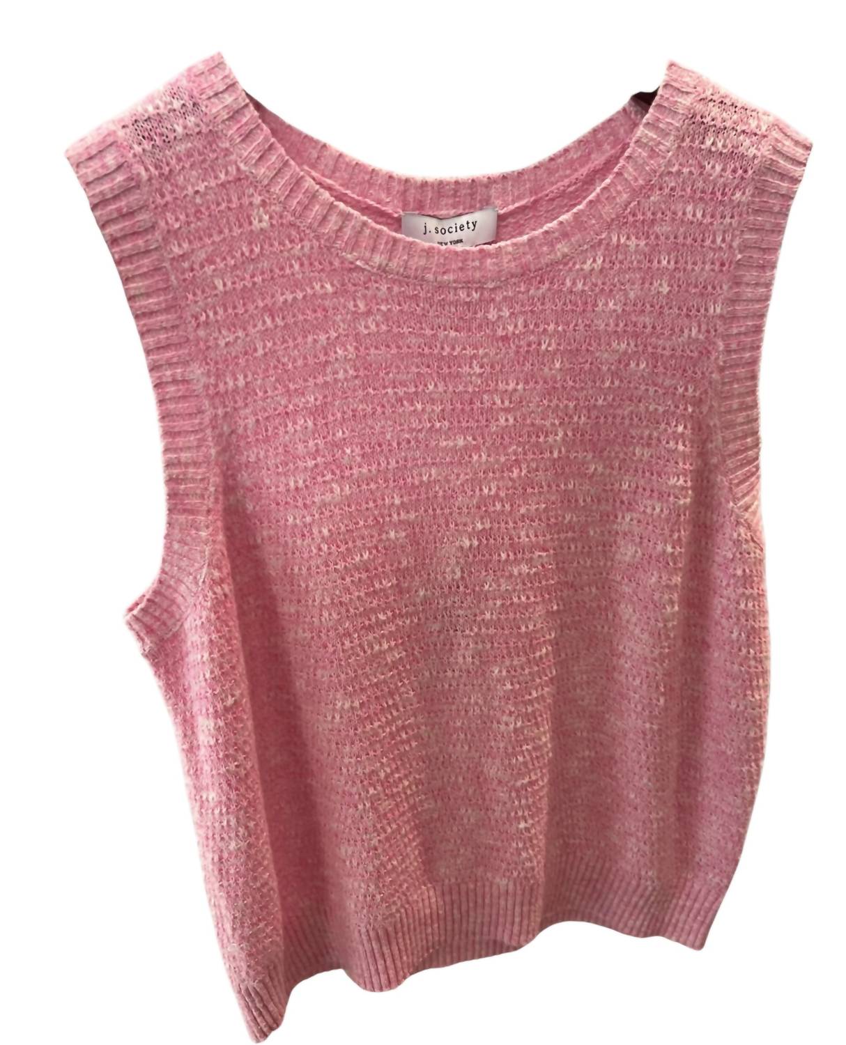 J. Society - Pretty Rose Sleeveless Top