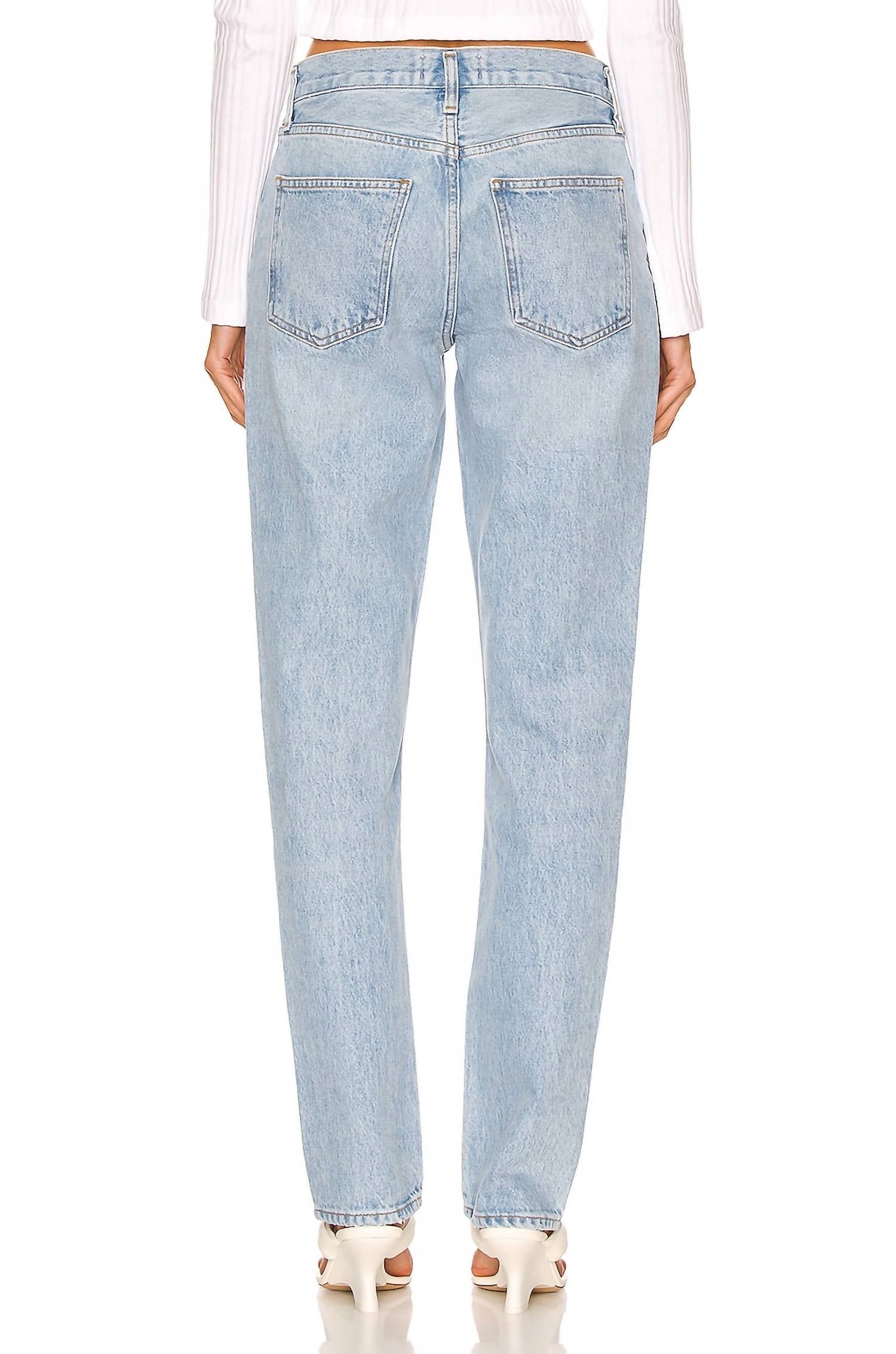 Agolde - Lyle Low Rise Slim Jean