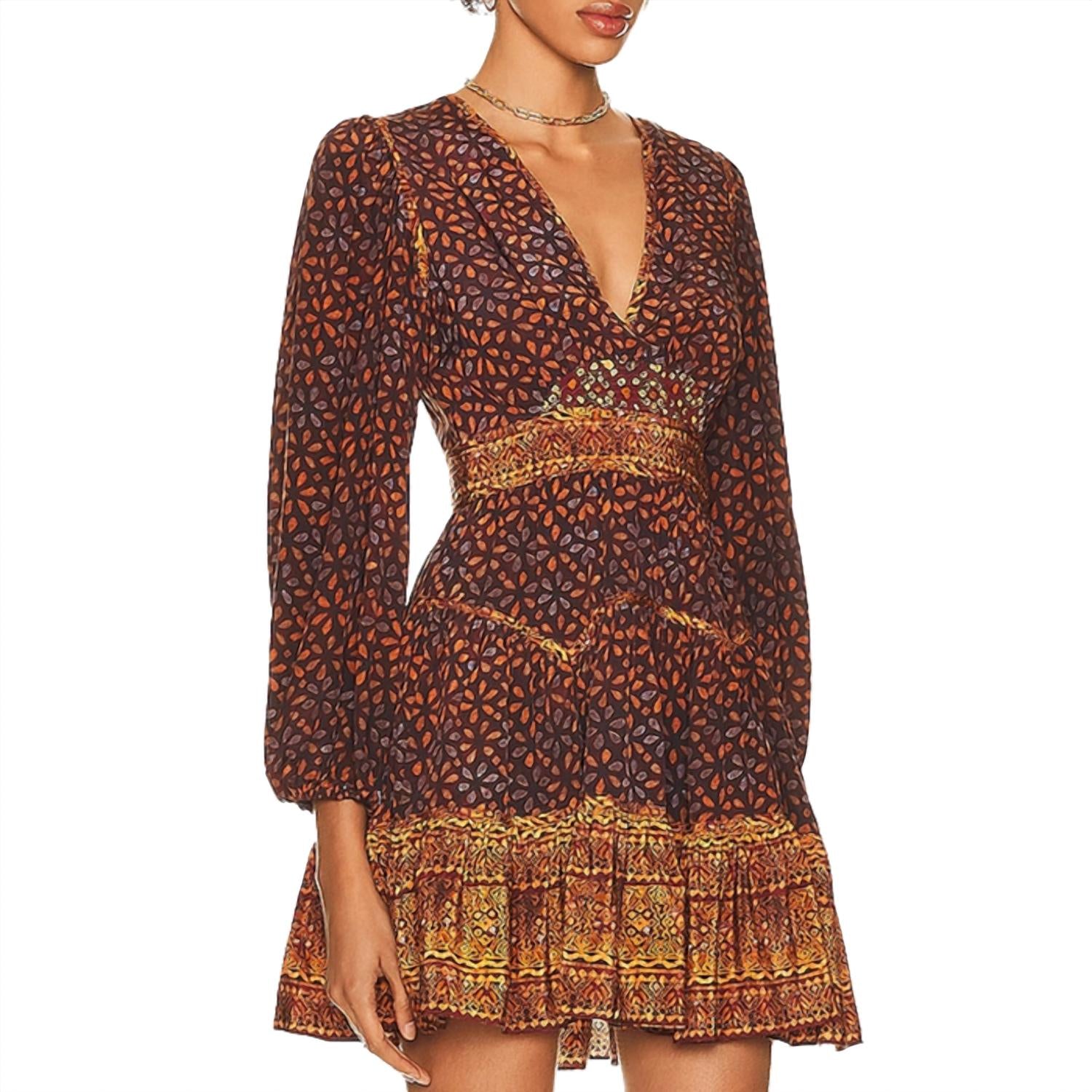 Ulla Johnson Women's Hayana Dress in agate - women's dress - alternate view