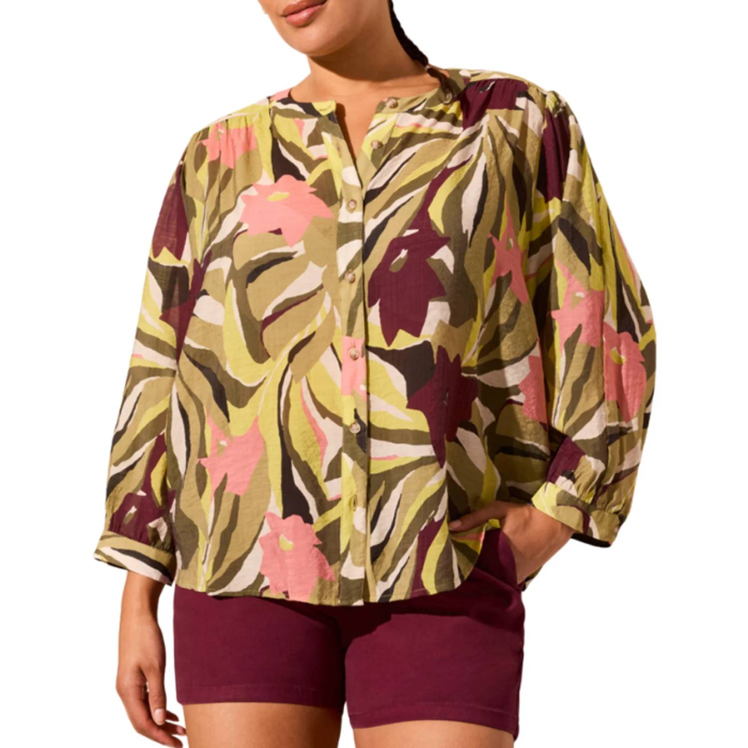 Tribal - Penny Flowy Blouse