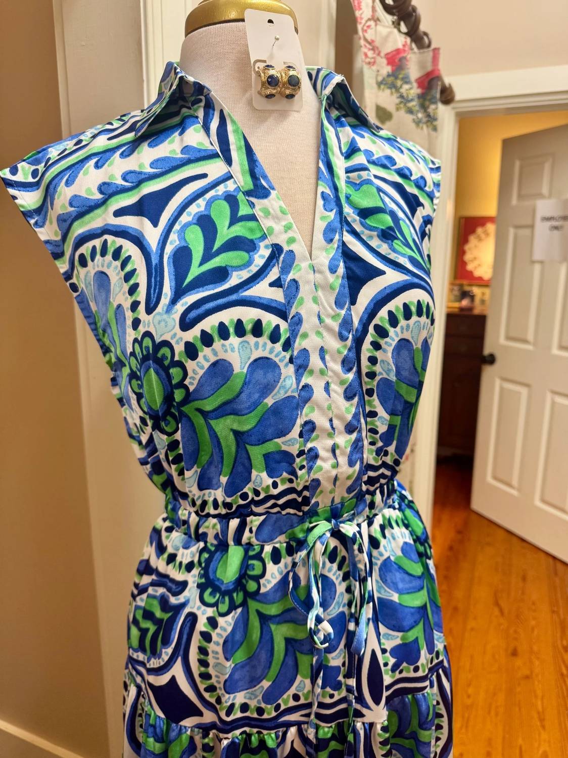 Pinch - Women's Floral Tiered Maxi Dress