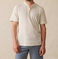 Faherty - Sunwashed Henley Tee