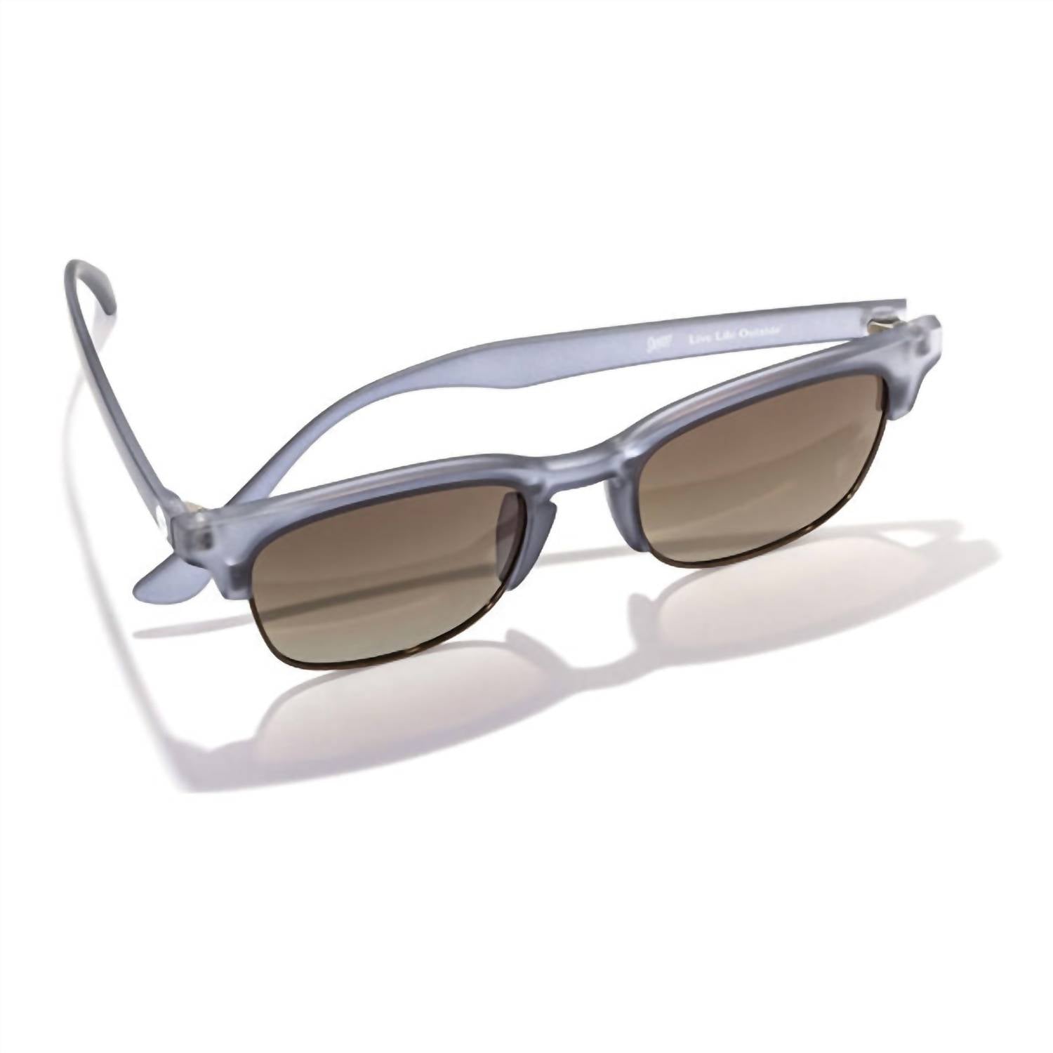Sunski Women's Cambria Square Sunglasses in navy amber - women's accessory - view 4
