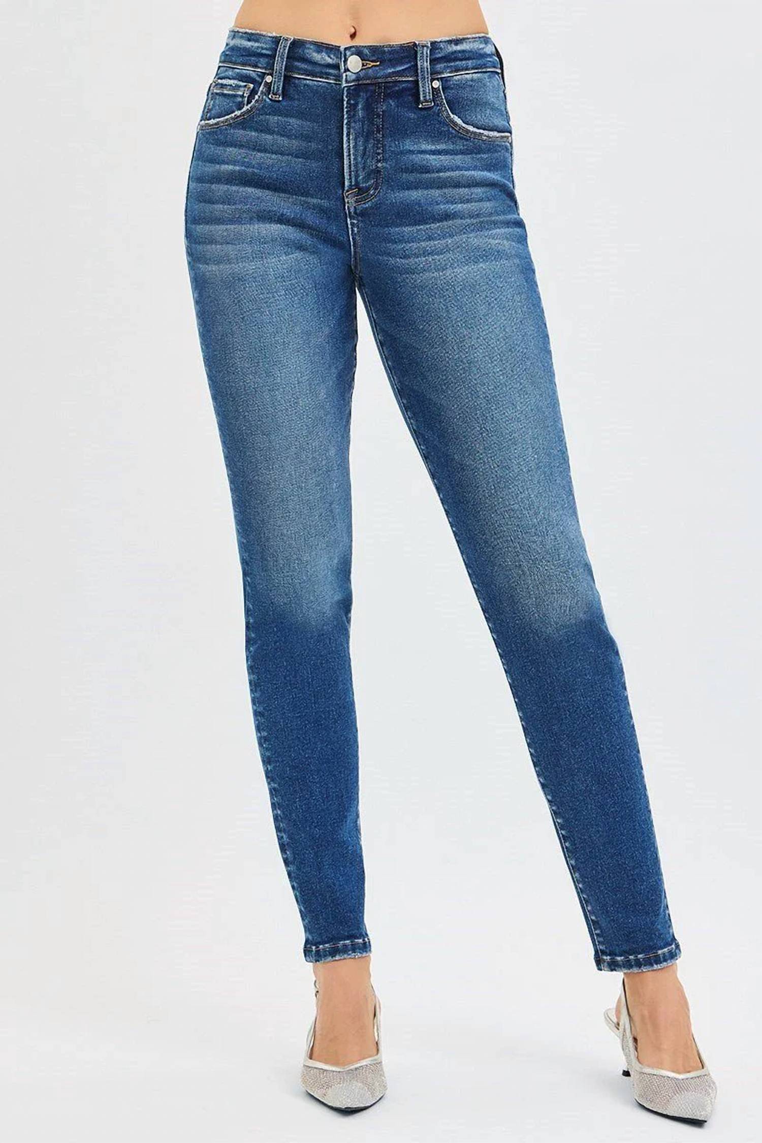 Risen - High Rise Rigid Skinny Jean