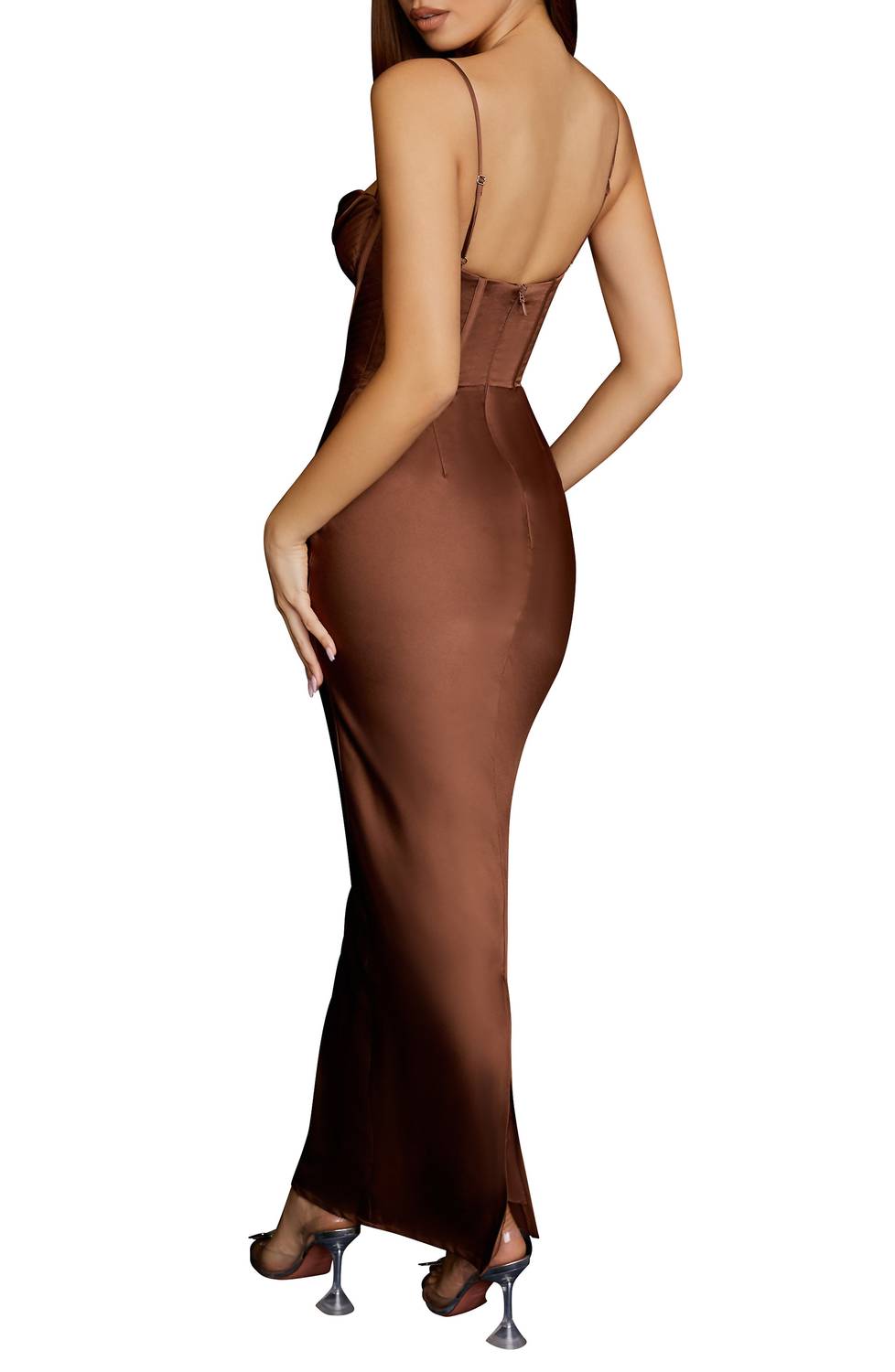 House Of Cb - Charmaine Corset Maxi Dress