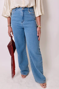 Frnch - High Waist Denim Pants