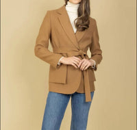 Jessie Liu - Women's Belted Short Coat