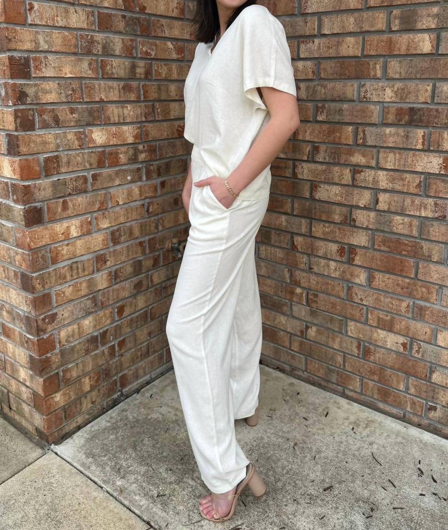 B.Young - Linen Blend Pants