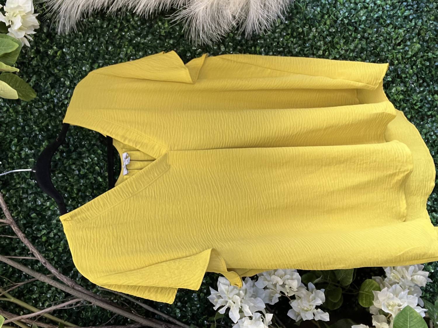 White Birch - Woman's Flutter Blouse
