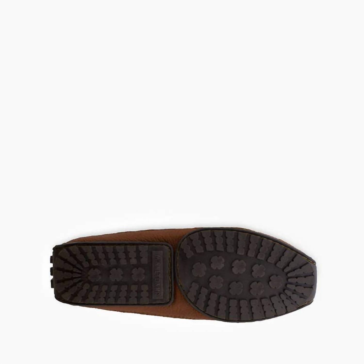 MINNETONKA Men's Moonhide Weekender Classic Moccasins in carmel - men's loafer - view 5