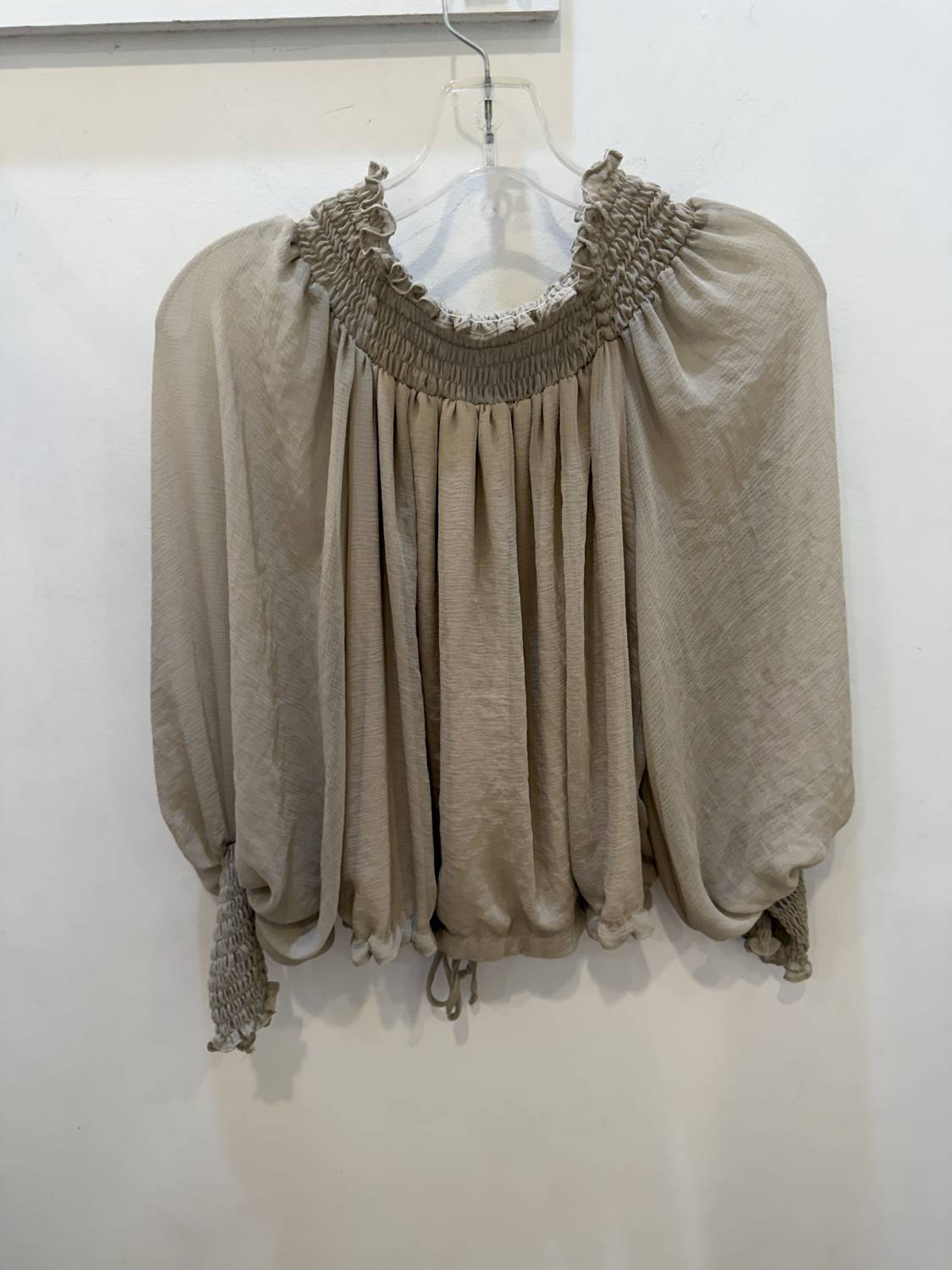 Lola & Sophie - WOMEN'S SMOCKED OFF SHOULDER TOP
