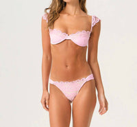Pq Swim - Women's Lace Fanned Bikini Bottoms