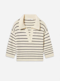 Frame - Stripe Eazy Pullover Sweater
