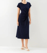 Fifteen Twenty - Women's Aveline Side-twist Midi Dress