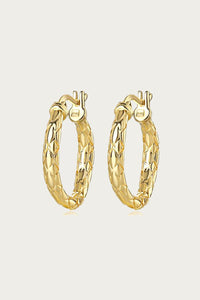 SNAKESKIN HOOPS