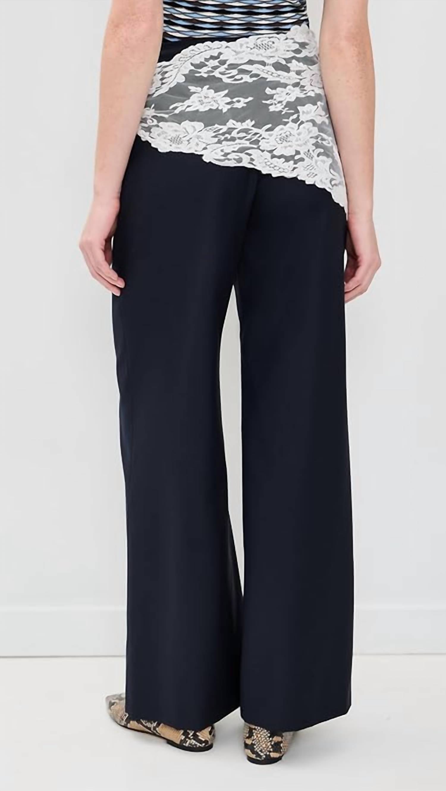 Sea - Fiora Tropical Wool Trousers