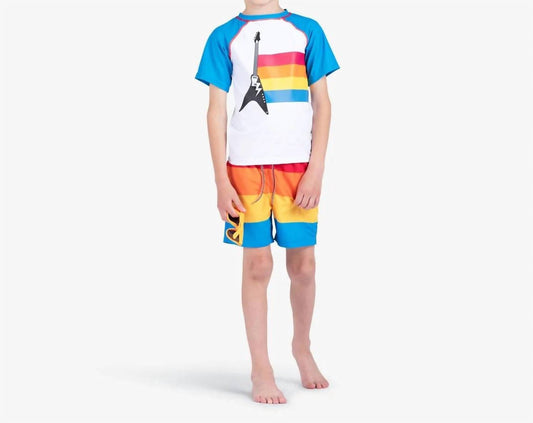 Appaman - Boys Short Sleeve Rash Guard