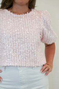 Q2 - Phoebe Sequin Brunch Top