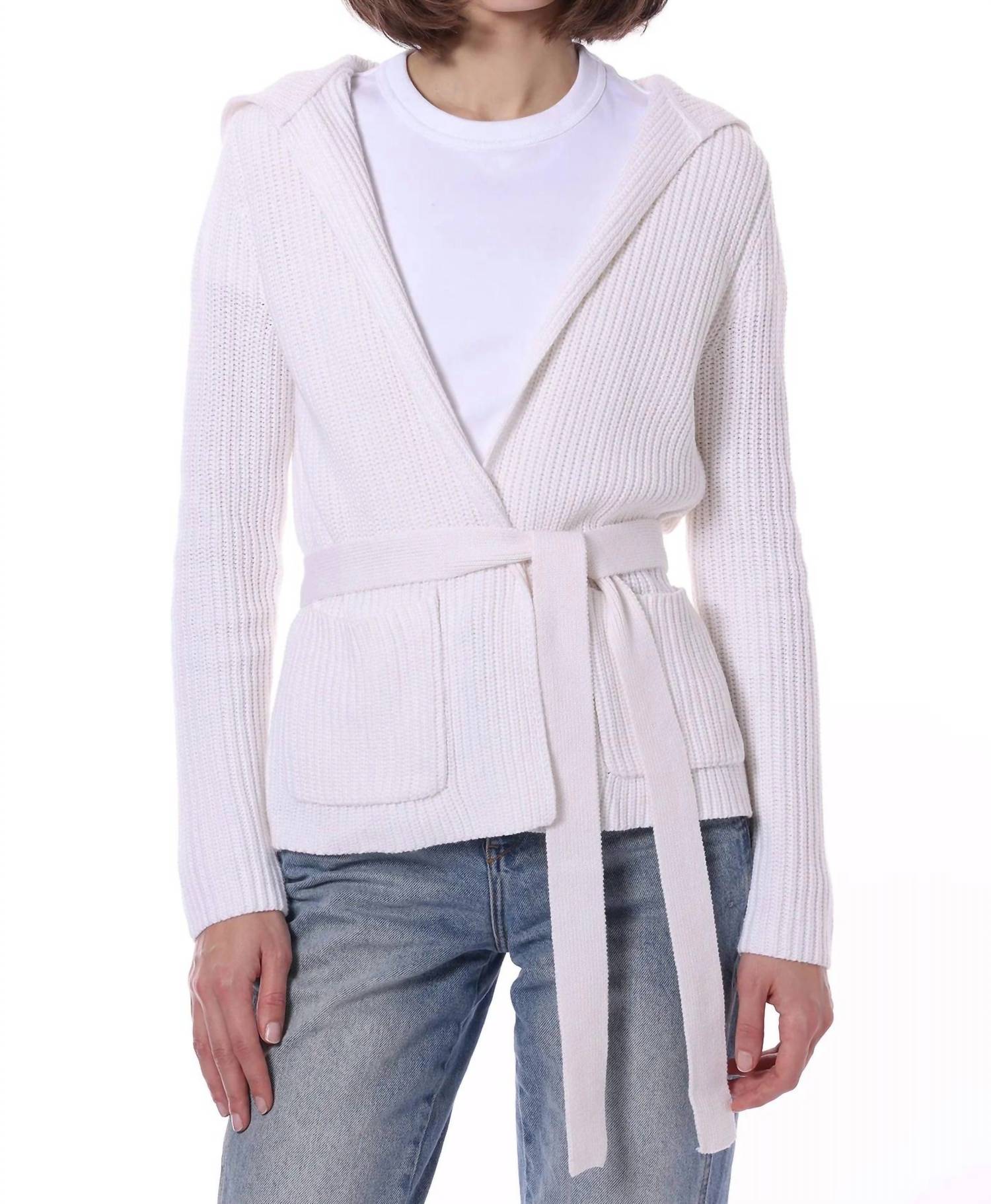 Minnie Rose - Shaker Cotton Cardigan