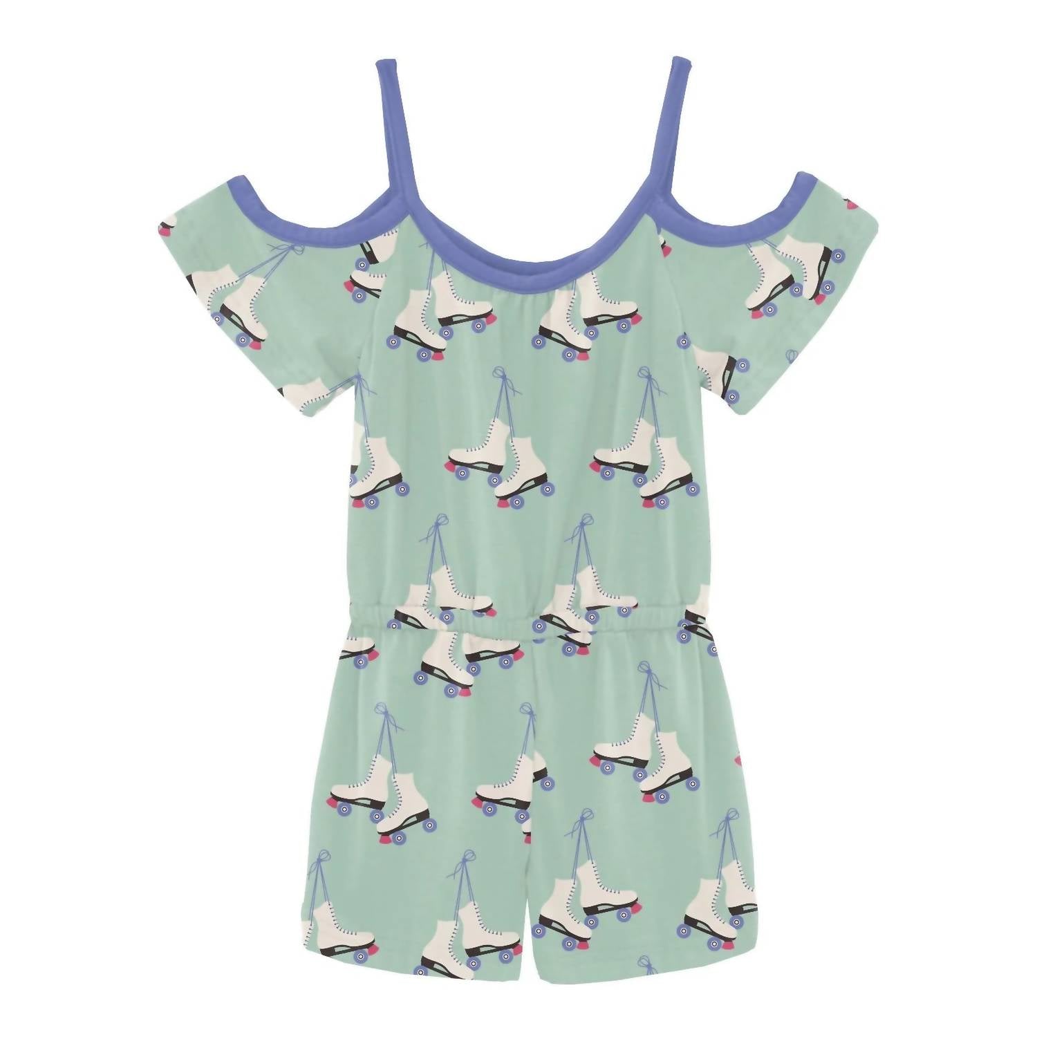 Kickee - Girls' Open-Shoulder Romper
