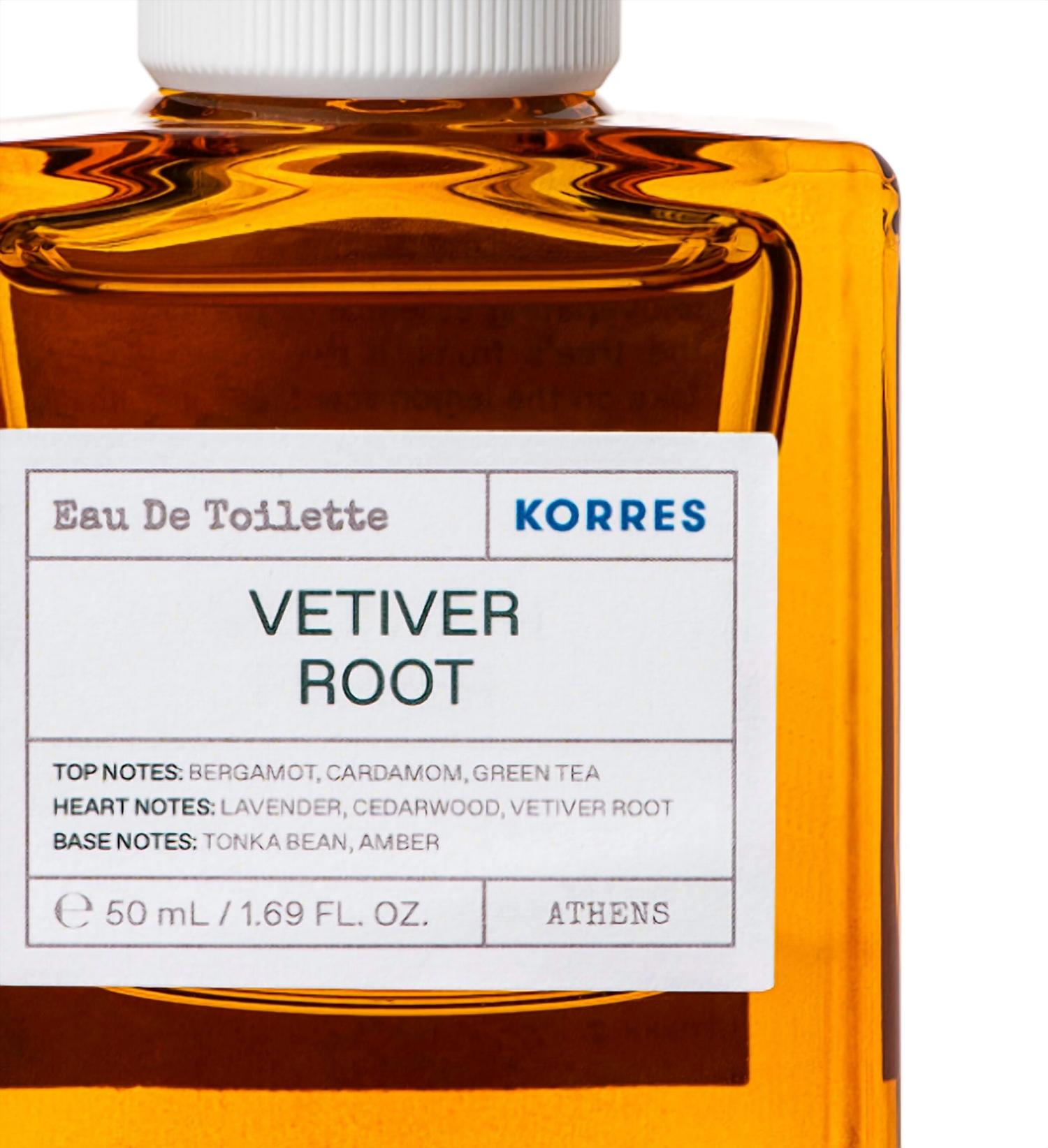 Korres - Unisex Vetiver Root Eau De Toilette Perfume
