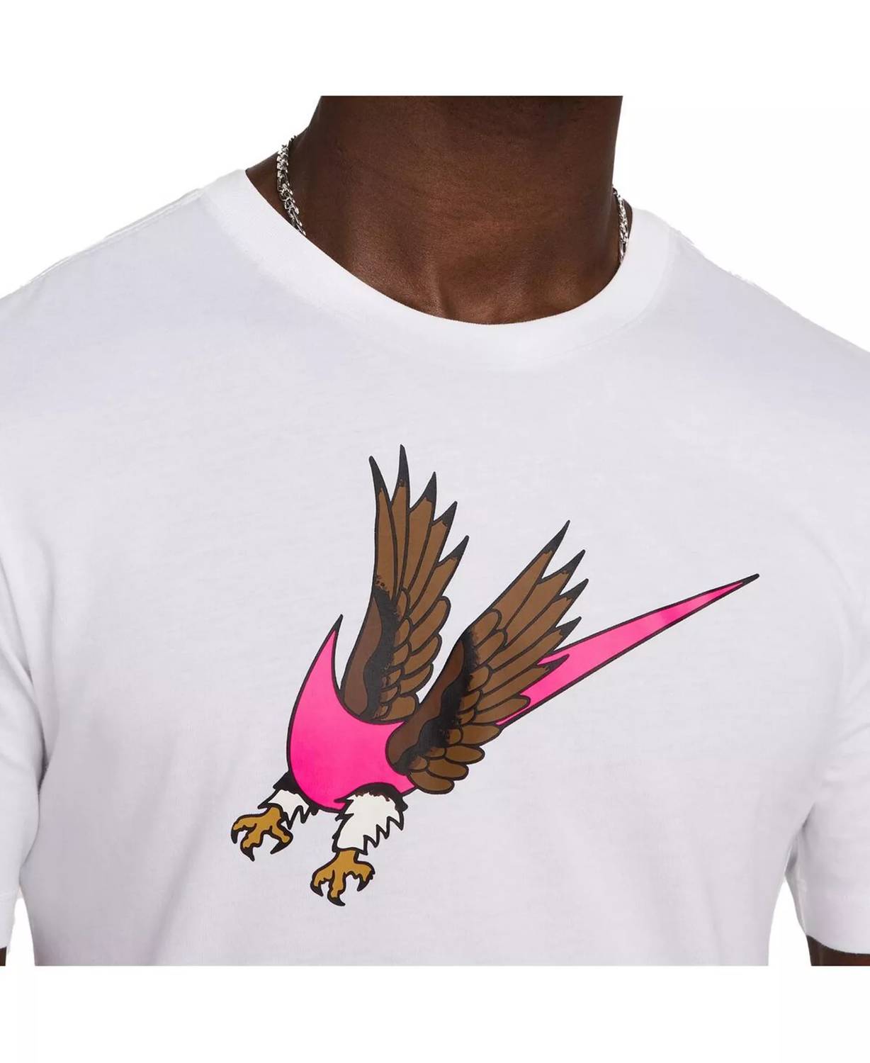 NIKE Usa Eagle Club T Shirt in white - men's t-shirt - alternate view