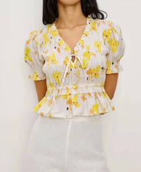 Rails - Fontaine Short Puff Sleeve Top