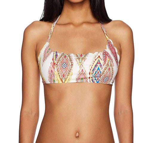 Summer Patara Reversible Seamless Wave Bikini Top