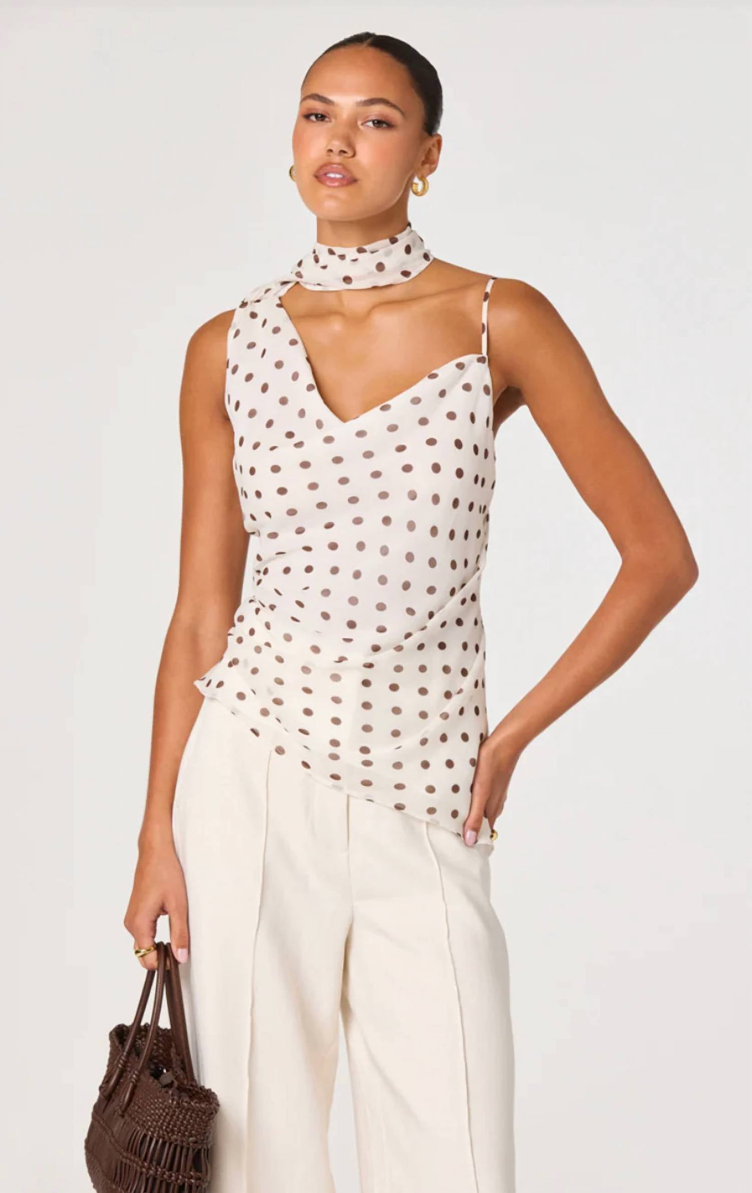 Astr - Adrie Scarf Top
